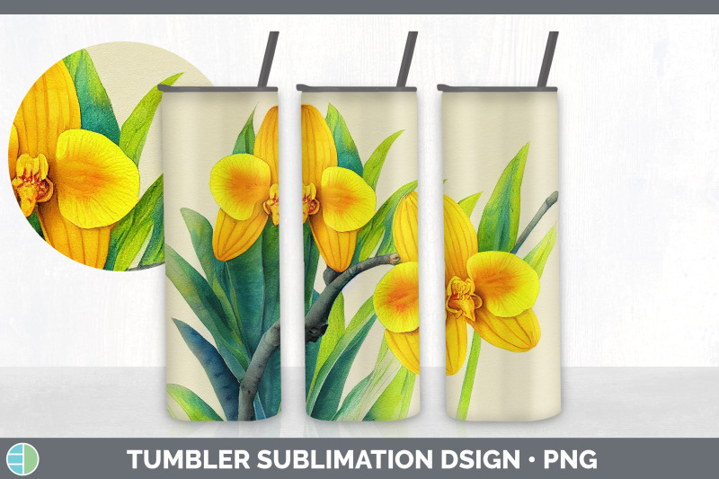 orchids-tumbler-sublimation-bundle