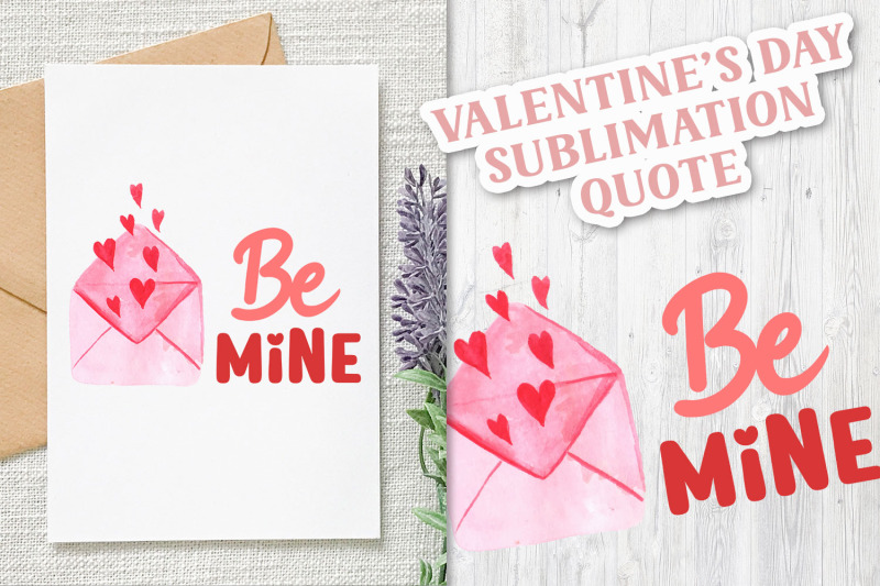 be-mine-sublimation-png