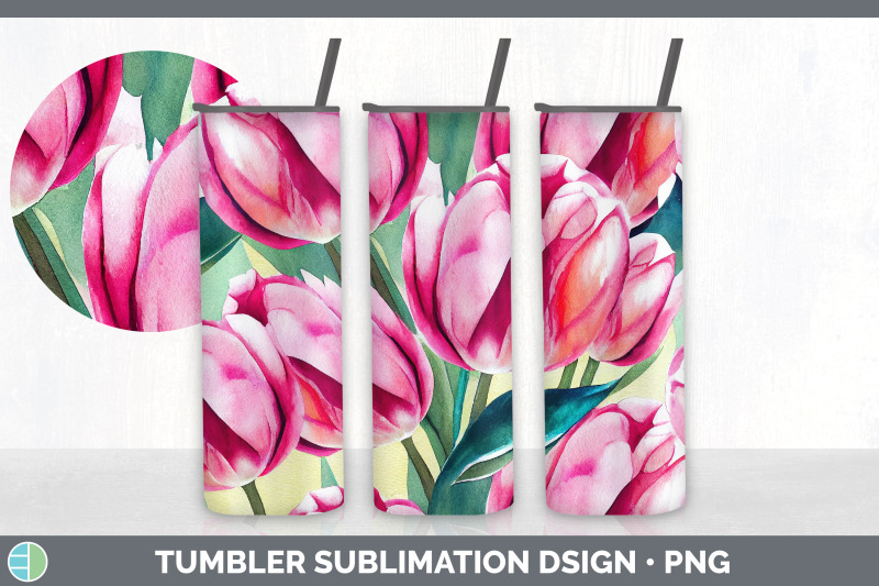 tulips-tumbler-sublimation-bundle