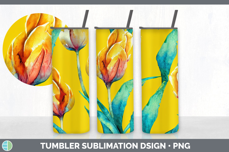 tulips-tumbler-sublimation-bundle