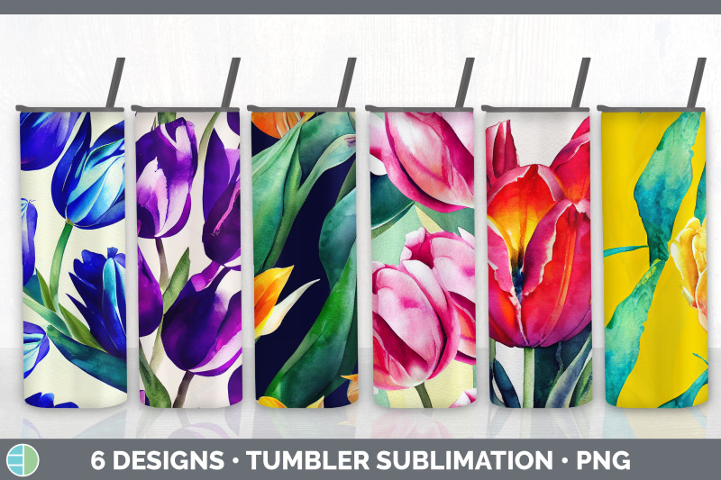 tulips-tumbler-sublimation-bundle