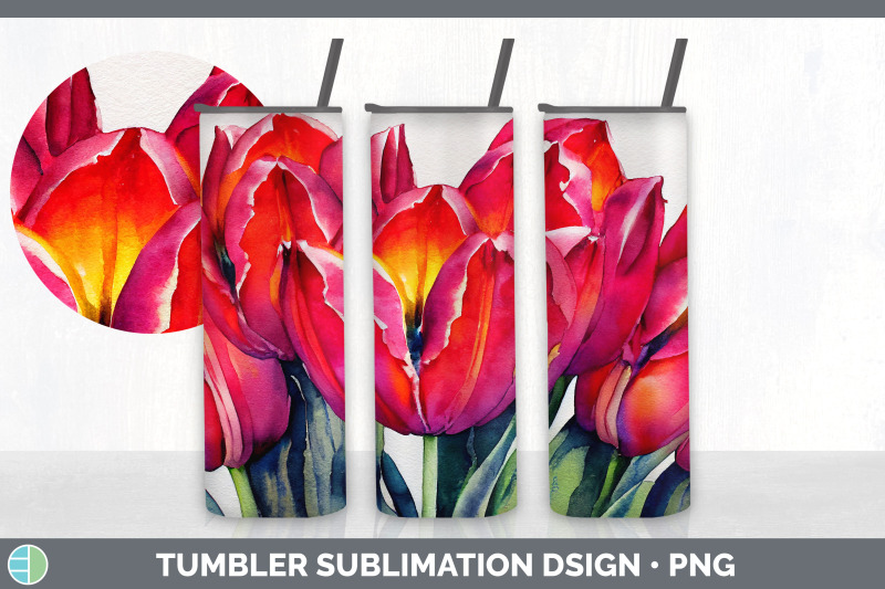 tulips-tumbler-sublimation-bundle