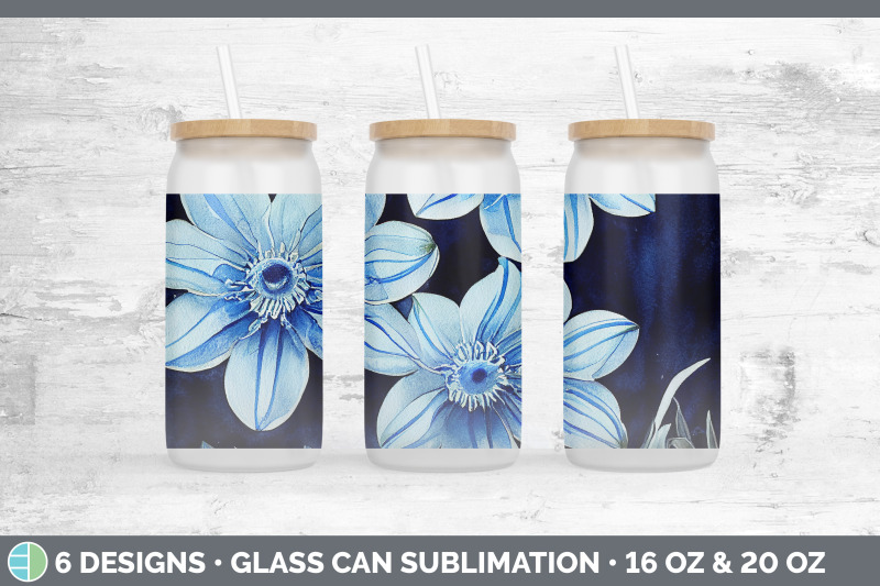 anemones-glass-can-sublimation-beer-mason-jar