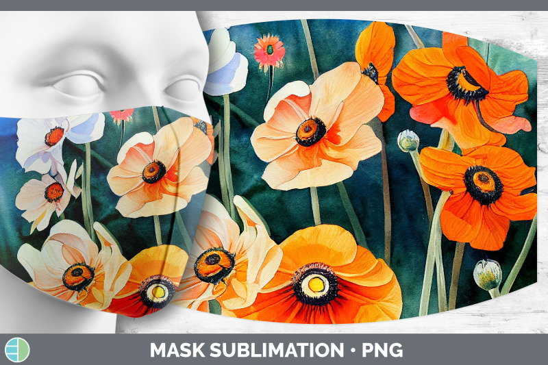 anemones-mask-sublimation-bundle-face-mask-designs