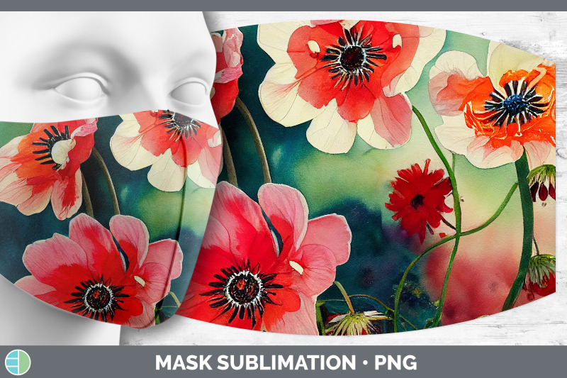 anemones-mask-sublimation-bundle-face-mask-designs