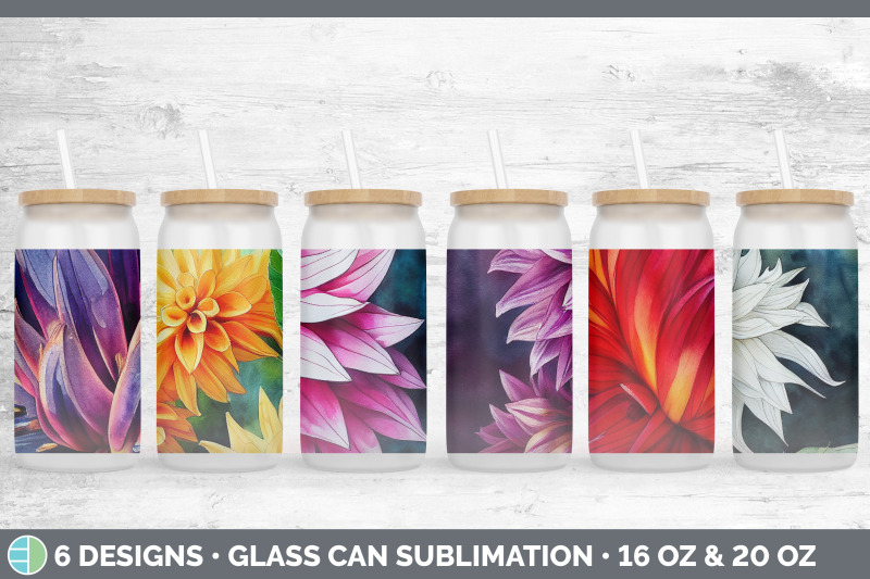 dahlias-glass-can-sublimation-beer-mason-jar