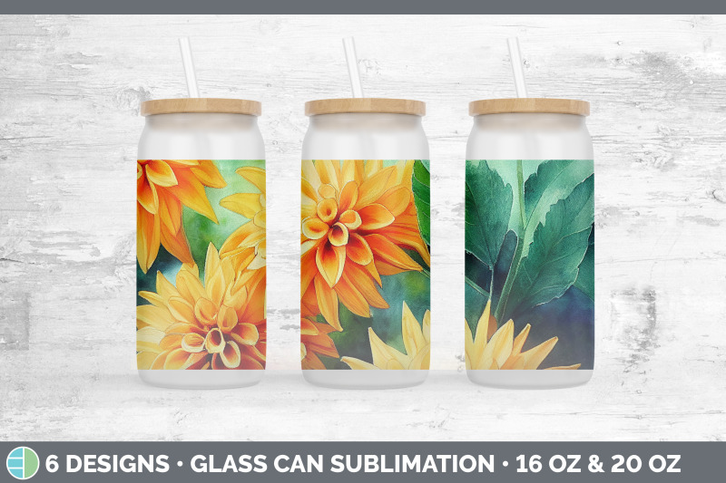 dahlias-glass-can-sublimation-beer-mason-jar