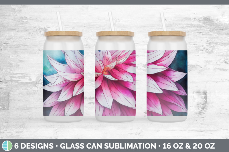 dahlias-glass-can-sublimation-beer-mason-jar