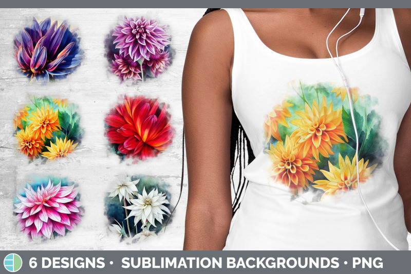 dahlias-background-grunge-sublimation-backgrounds