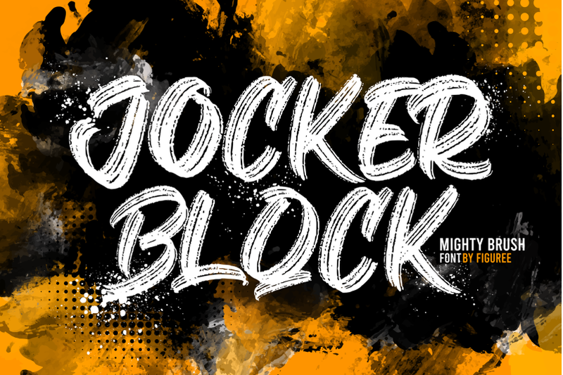 jocker-block-brush-font