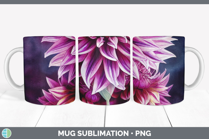 dahlias-mug-sublimation