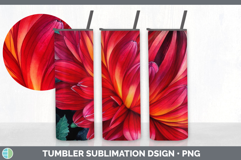 dahlias-tumbler-sublimation-bundle