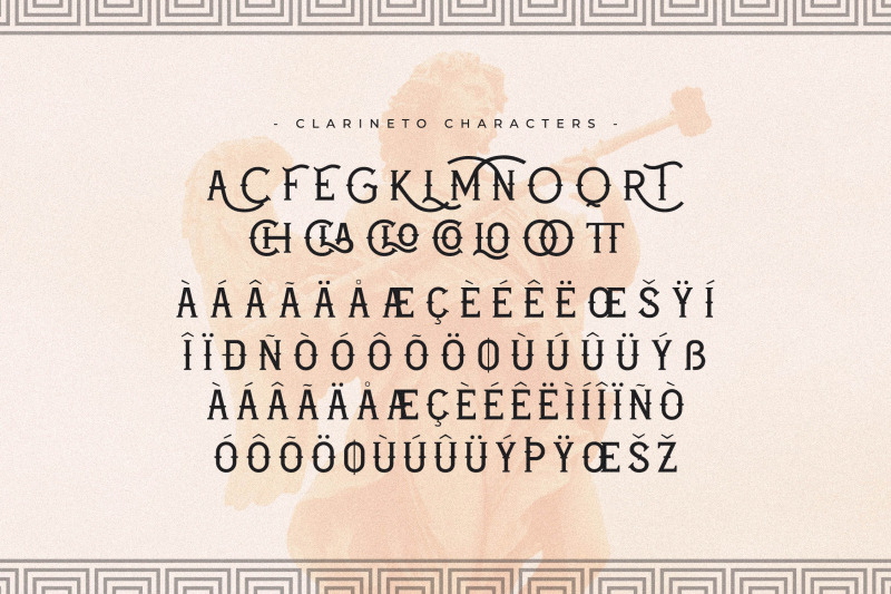 clarineto-typeface