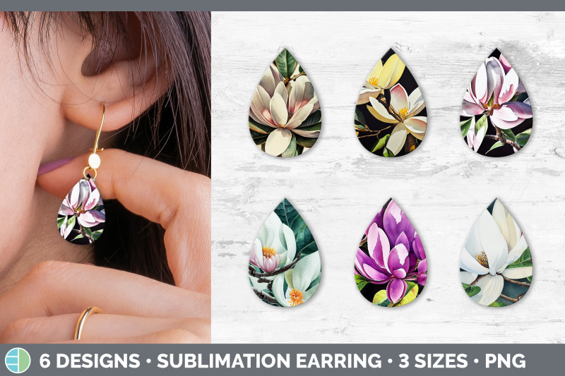 magnolias-teardrop-earring-sublimation-designs-bundle