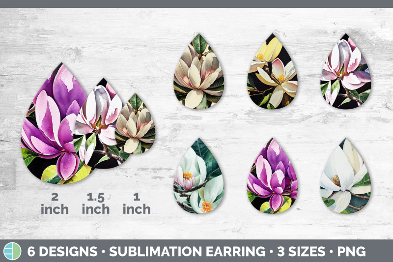 magnolias-teardrop-earring-sublimation-designs-bundle