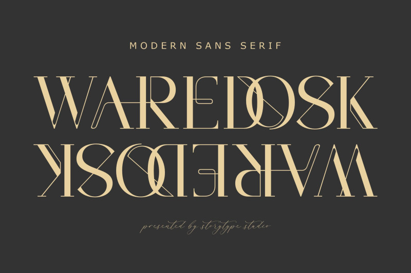 waredosk-typeface
