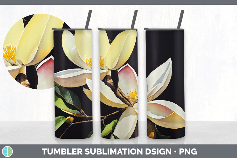 magnolias-tumbler-sublimation-bundle