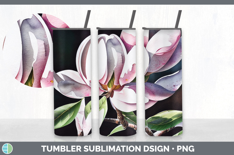 magnolias-tumbler-sublimation-bundle