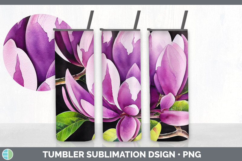 magnolias-tumbler-sublimation-bundle