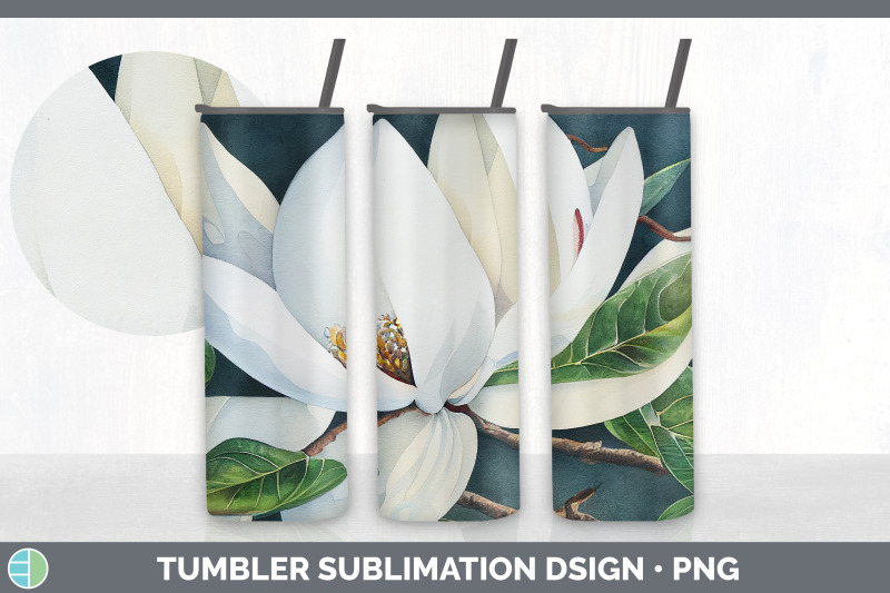 magnolias-tumbler-sublimation-bundle