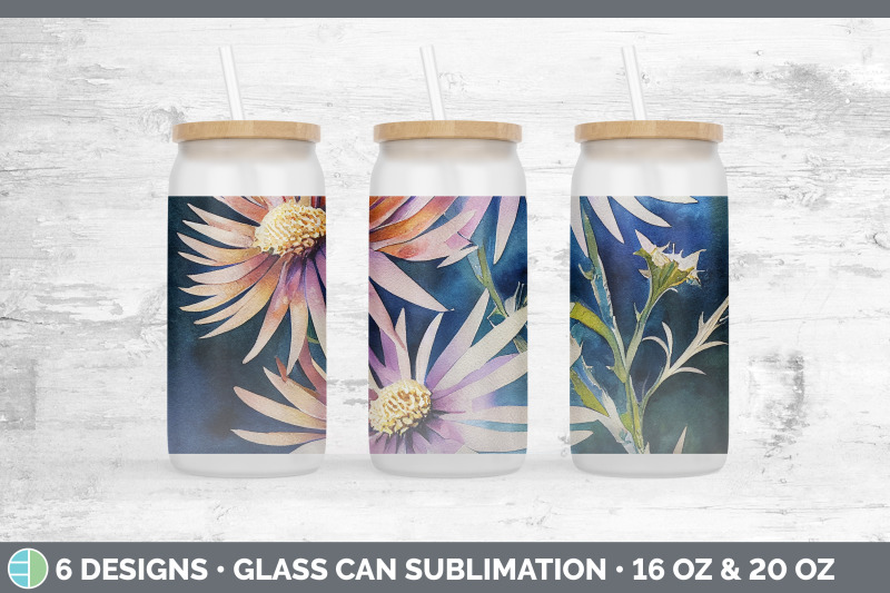 asters-glass-can-sublimation-beer-mason-jar