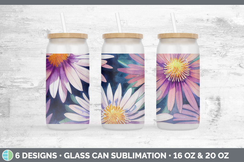 asters-glass-can-sublimation-beer-mason-jar