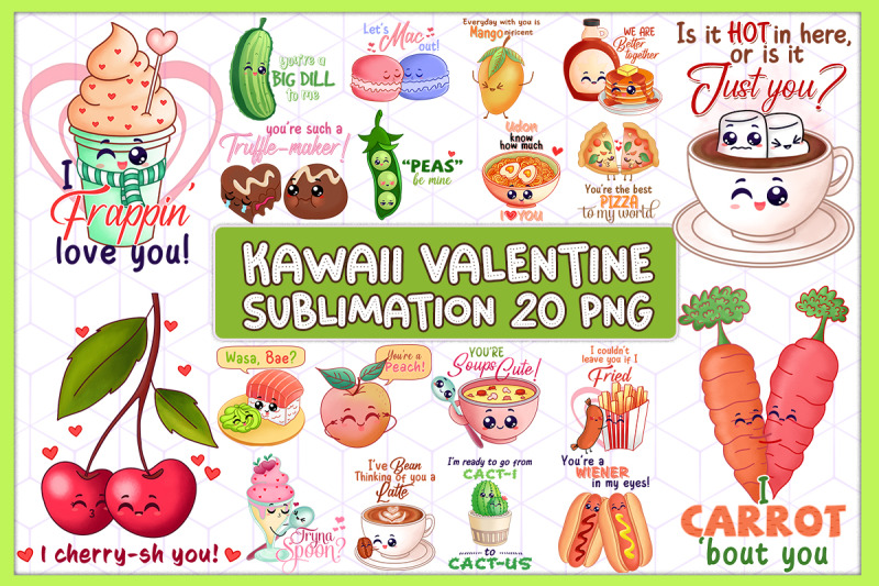 kawaii-valentine-puns-sublimation-bundle
