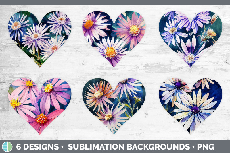 asters-hearts-clipart