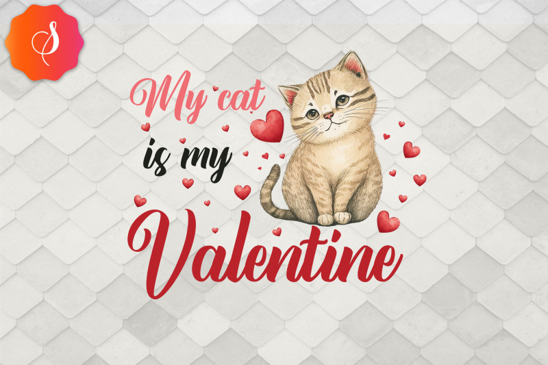 cat-is-my-valentine