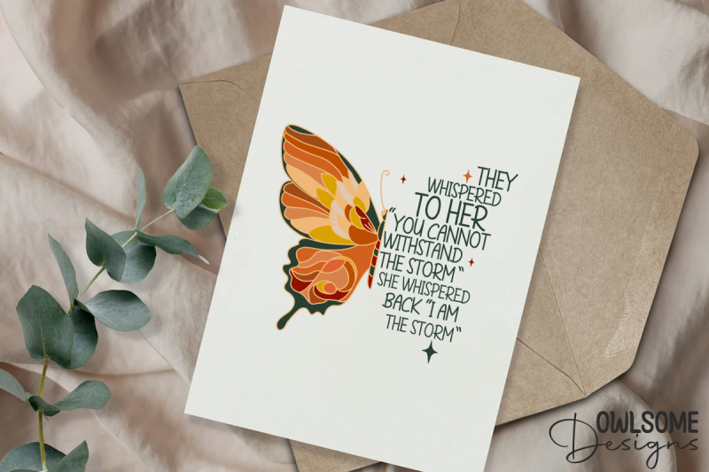 feminist-i-am-the-storm-butterfly-png-design