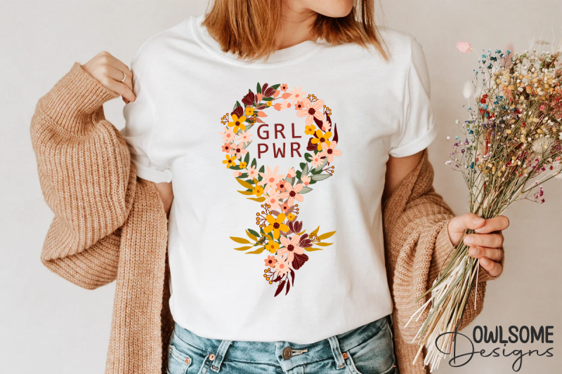 feminist-girl-power-floral-symbol-png