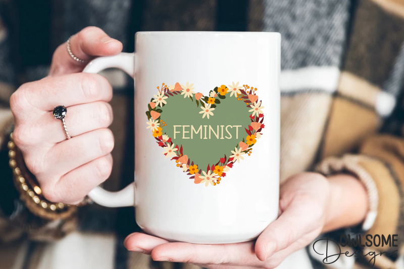 feminist-heart-with-florals-png-design