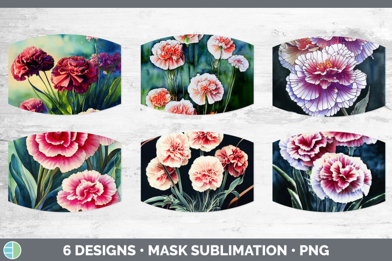 carnations-mask-sublimation-bundle-face-mask-designs