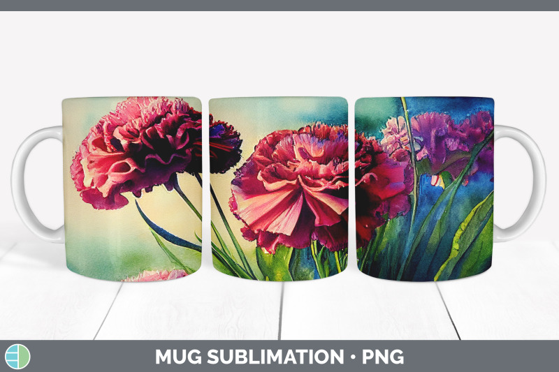 carnations-mug-sublimation