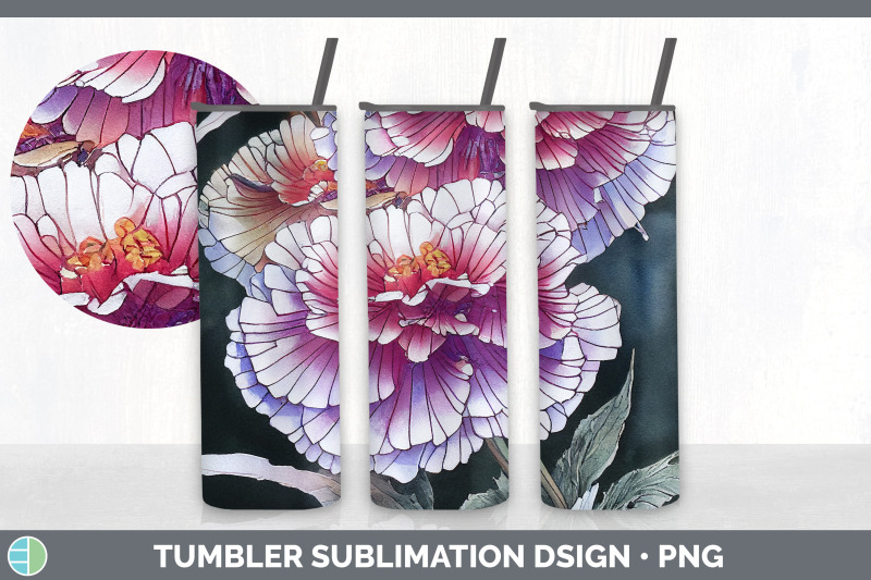 carnations-tumbler-sublimation-bundle