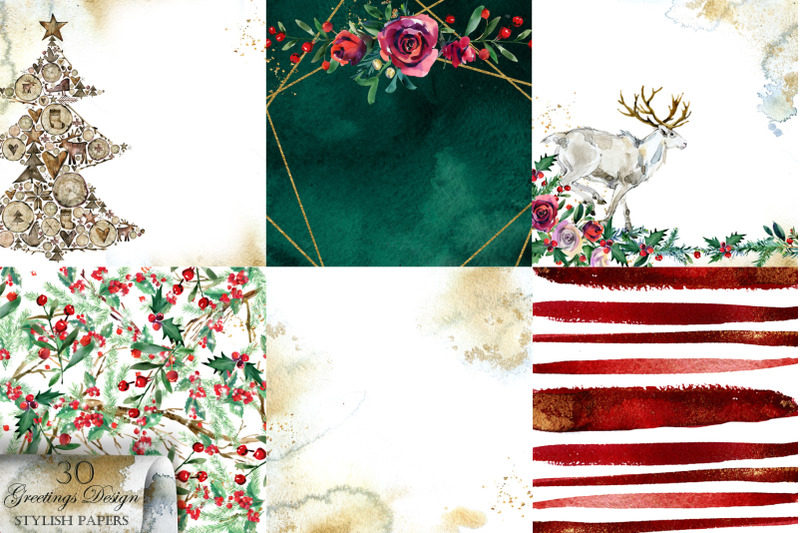 watercolor-winter-wishes-papers