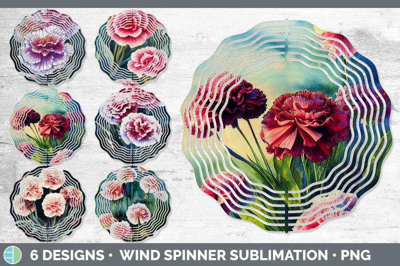 carnations-wind-spinner-sublimation-designs-bundle