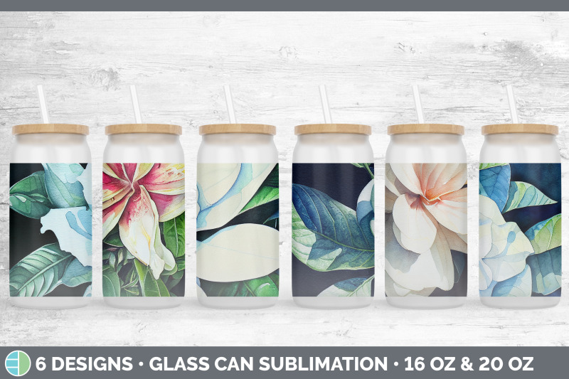 gardenias-glass-can-sublimation-beer-mason-jar