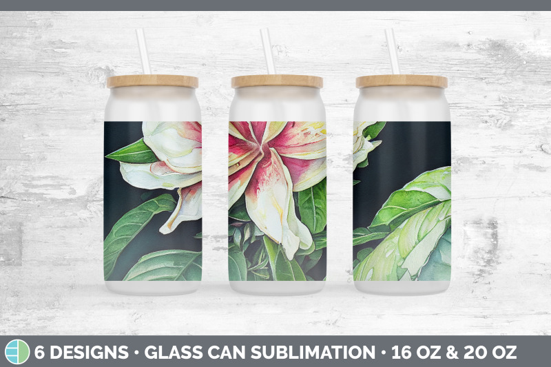 gardenias-glass-can-sublimation-beer-mason-jar