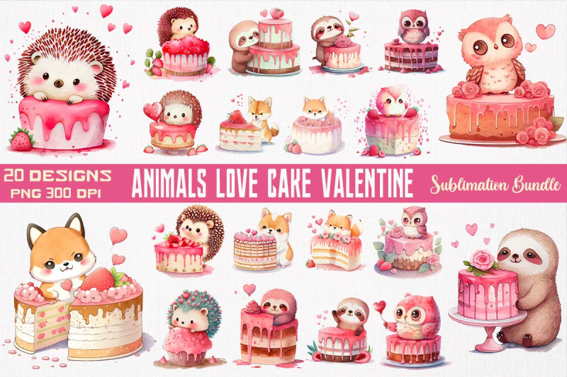 animals-love-cake-valentine-bundle