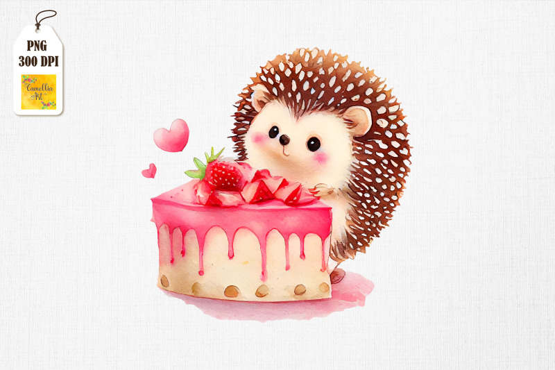 cute-hedgehog-loves-cake-clipart-3