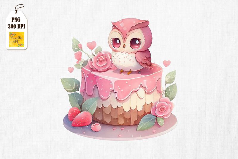cute-owl-loves-cake-clipart-3