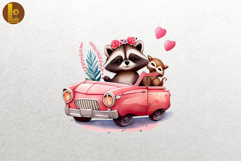 cute-racoon-loves-convertibles-clipart-3