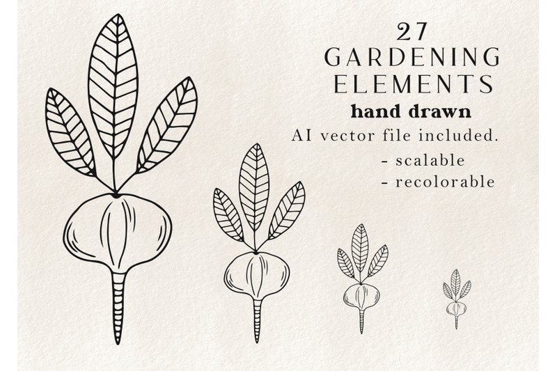 gardening-clip-art-modern-scandinavian-illustrations