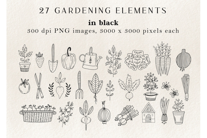 gardening-clip-art-modern-scandinavian-illustrations