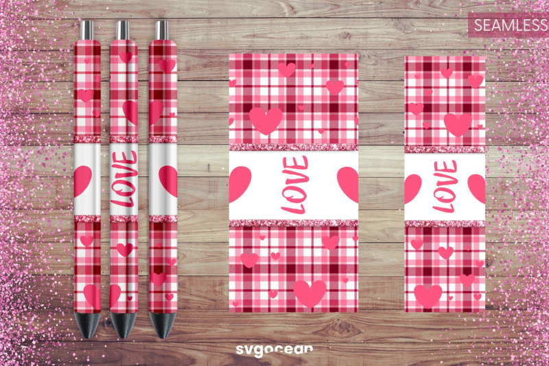 buffalo-plaid-pen-wrap-bundle