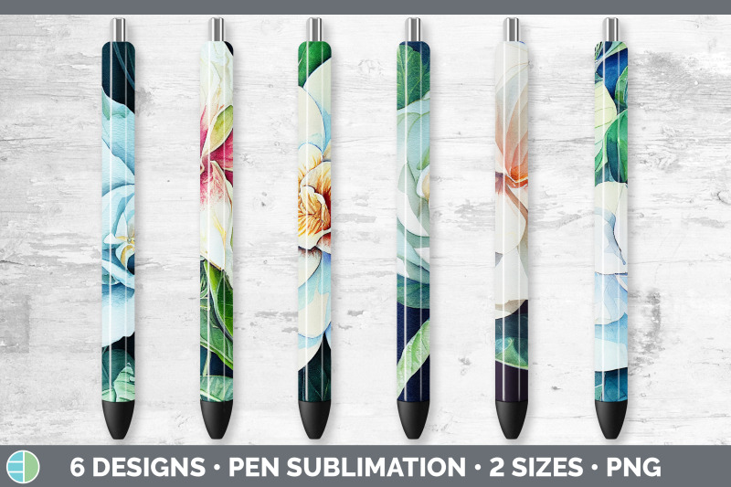 gardenias-pen-wraps-epoxy-sublimation-bundle