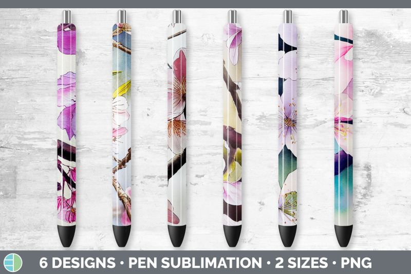 cherry-blossoms-pen-wraps-epoxy-sublimation-bundle