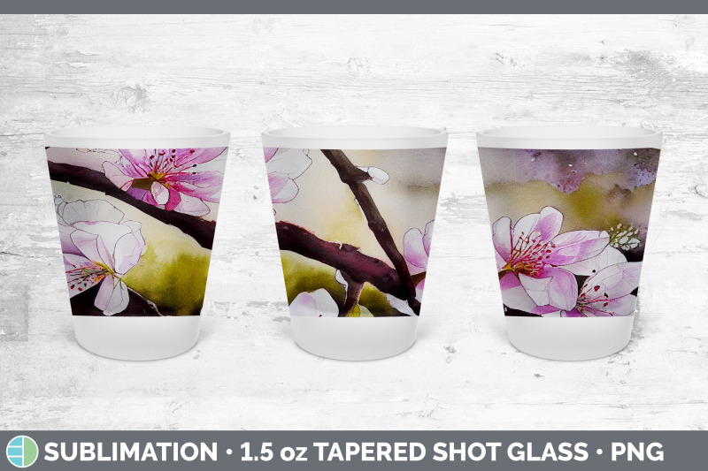 cherry-blossoms-shot-glass-sublimation-shot-glass-1-5oz-tapered