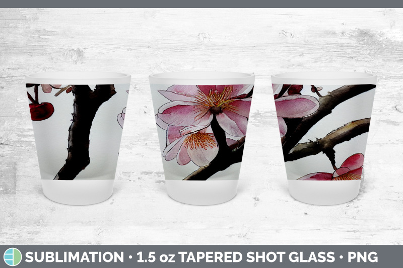 cherry-blossoms-shot-glass-sublimation-shot-glass-1-5oz-tapered